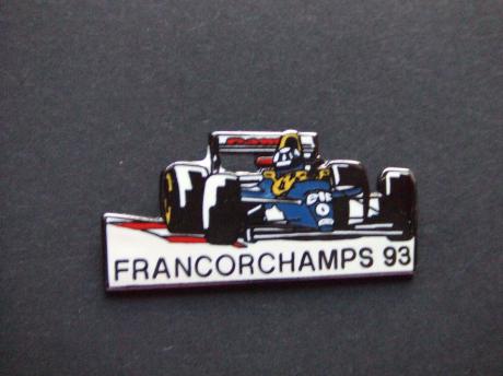 Formule 1 Circuit Francorchamps België Grand Prix